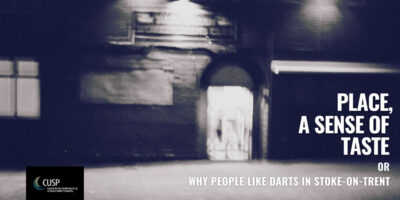 Place, a sense of taste, or, why people like darts in Stoke-on-Trent | Working paper