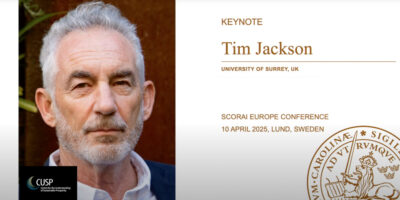 This is an act of care | Keynote by Tim Jackson at the #SCORAI 2025 conference