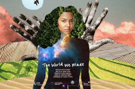 What will it take for us to save ourselves?The play takes a retrospective look (from the year 2050) of the changes that took (will have taken) place to combat climate change and achieve sustainability. The production now goes on tour across the country as a stimulant to discussion and debate.